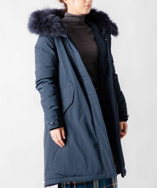 WOOLRICH（ウールリッチ） コート SMALL ネイビー レディース