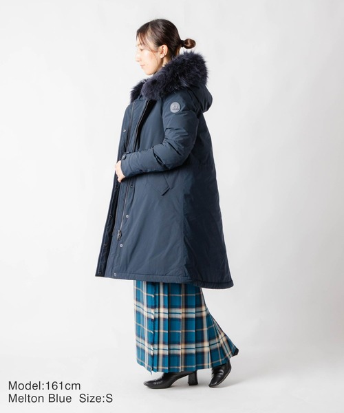 WOOLRICH（ウールリッチ） コート SMALL ネイビー レディース