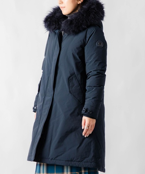 WOOLRICH（ウールリッチ） コート SMALL ネイビー レディース