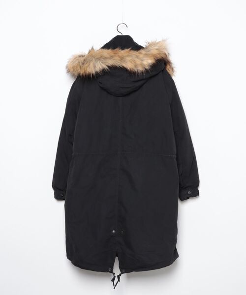 アタッチメント×AVIREX 中綿ファーフード付 モッズコート アタッチメント×AVIREX 中綿ファーフード付 モッズコート 楽天市場