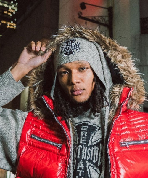 STYLISE ニット帽 ニットキャップ 「BREATH」SOUTHSIDE CROSS DAMAGE