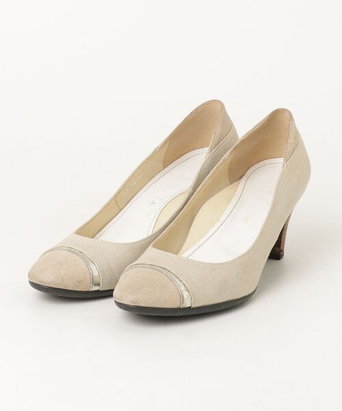 DIANA（ダイアナ） パンプス 23.5cm ベージュ レディース : ZOZOTOWN
