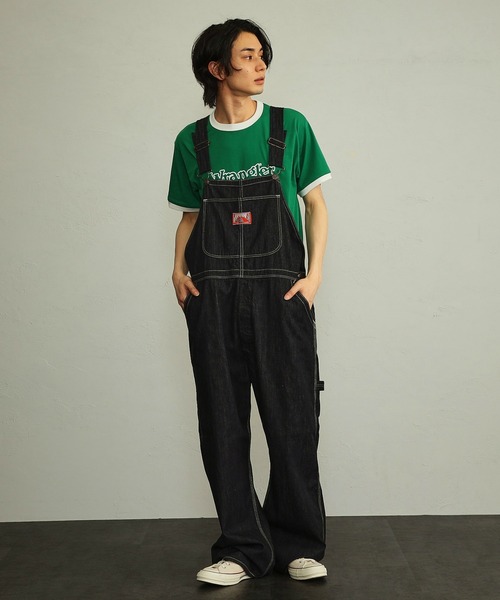 Wrangler（ラングラー） オーバーオール MEDIUM ネイビー メンズ