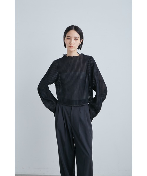 「MIESROHE」 長袖ブラウス FREE ホワイト レディース_画像4