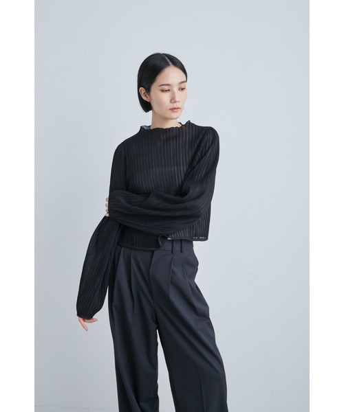 「MIESROHE」 長袖ブラウス FREE ホワイト レディース_画像5