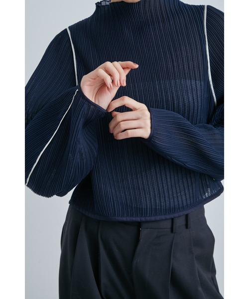 「MIESROHE」 長袖ブラウス FREE ホワイト レディース_画像6