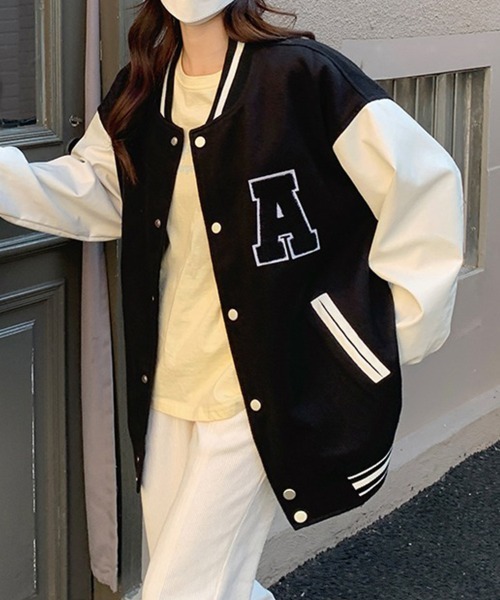 ❤️ノエル❤️新春SALE❤️ウールレザー スタジャン アメカジ　レア美品❤️ Sally Lunn コート アウター アメカジスタジャン レディース