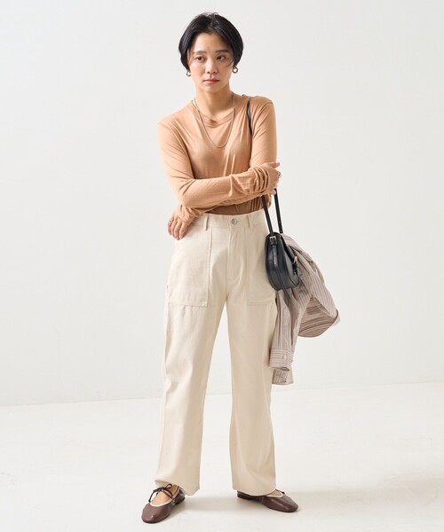 「FREAK'S STORE」 「rovereto」バレエシューズ 36 ブラック レディース_画像3