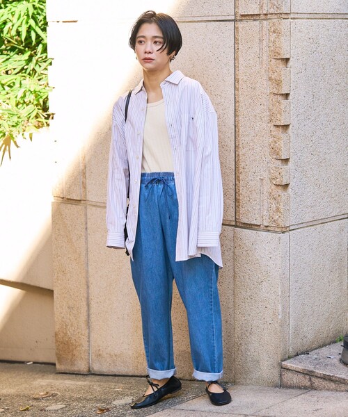 「FREAK'S STORE」 「rovereto」バレエシューズ 36 ブラック レディース_画像5