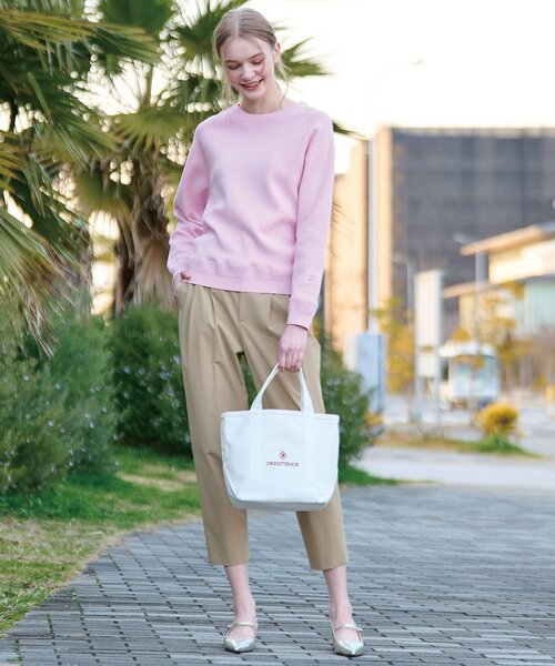 「DRESSTERIOR」 長袖ニット 36 ライトブルー レディース_画像5