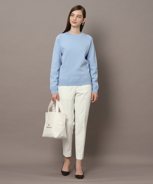 「DRESSTERIOR」 長袖ニット 36 ライトブルー レディース_画像6