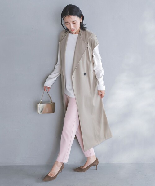 「UNFILO」 長袖ブラウス SMALL ブラック レディース_画像4