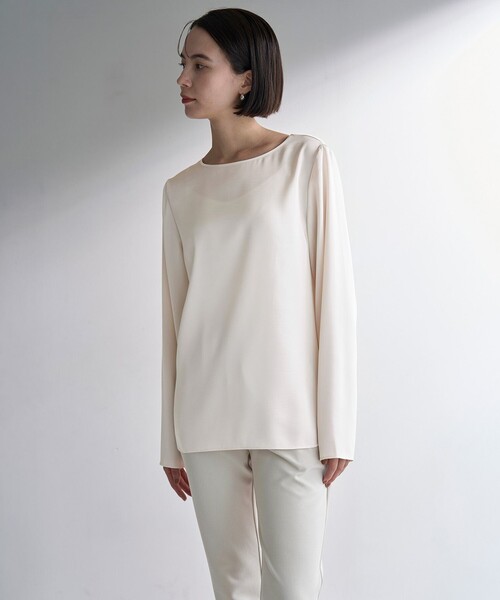 「UNFILO」 長袖ブラウス SMALL ブラック レディース_画像7