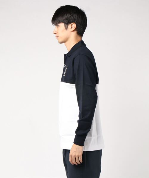 LACOSTE（ラコステ） 長袖ポロシャツ 3 ブラック メンズ : ZOZOTOWN