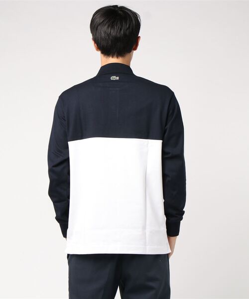 美品！LACOSTE 長袖ポロシャツ ブラック黒3/メンズ ラコステ LACOSTE オリジナルフィット 長袖 ポロシャツ （ブラック