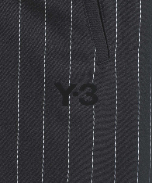 ワイドパンツ パンツ Y-3 REFINED WOOL CROPPED WIDE LEG PANTS メンズの画像