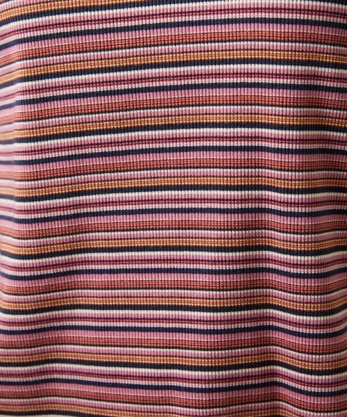 Jocomomola（ホコモモラ） tシャツ Dentado ボーダー襟付きカットソー