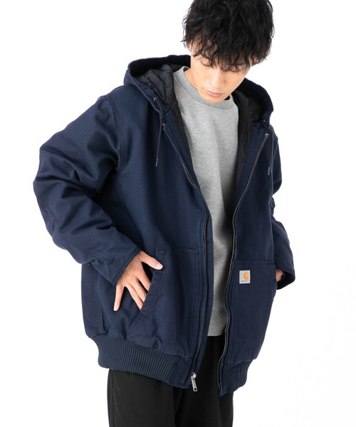 Carhartt（カーハート） ブルゾン M ネイビー メンズ : ZOZOTOWN Yahoo
