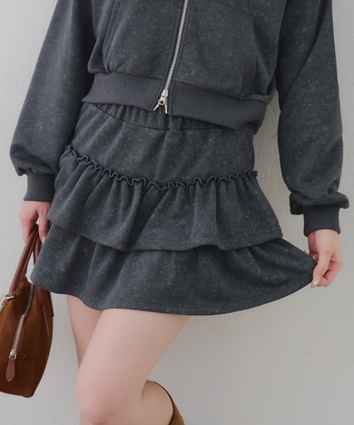 ANOTHER BRANCH OLIVE des OLIVE スカート 「SETUP」ピグメント風