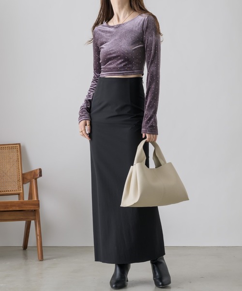 「NEUNA」 ハンドバッグ FREE ブラック レディース_画像3