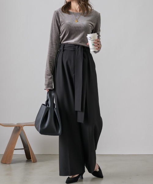 「NEUNA」 ハンドバッグ FREE ブラック レディース_画像4