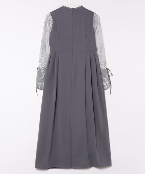 「Dorry Doll」 長袖ワンピース LARGE グレー レディース_画像2