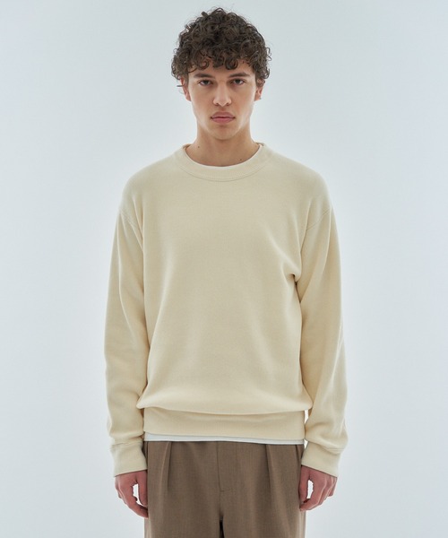 【美品】エストネーション-ESTNATION-カシミヤクルーネックニット ESTNATION（エストネーション） セーター ニット ESTNATION / カシミヤ
