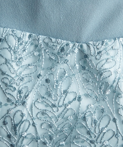 「AIMER」 半袖ワンピース MEDIUM ブラウン レディース_画像7