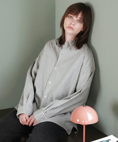 「ROCHEM」 長袖シャツ S ホワイト メンズ_画像6