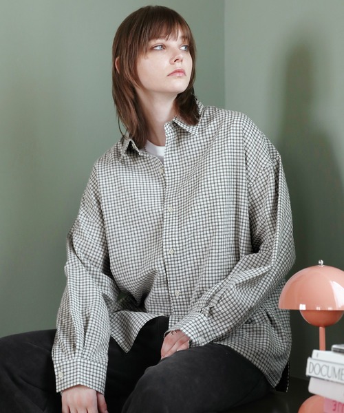 「ROCHEM」 長袖シャツ S ホワイト メンズ_画像7