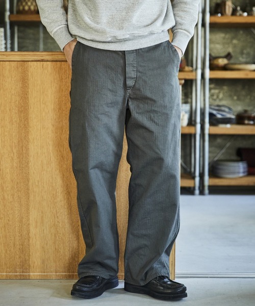 orSlow（オアスロウ） チノパン WIDE FIT FRENCH WORK PANTS ワイド