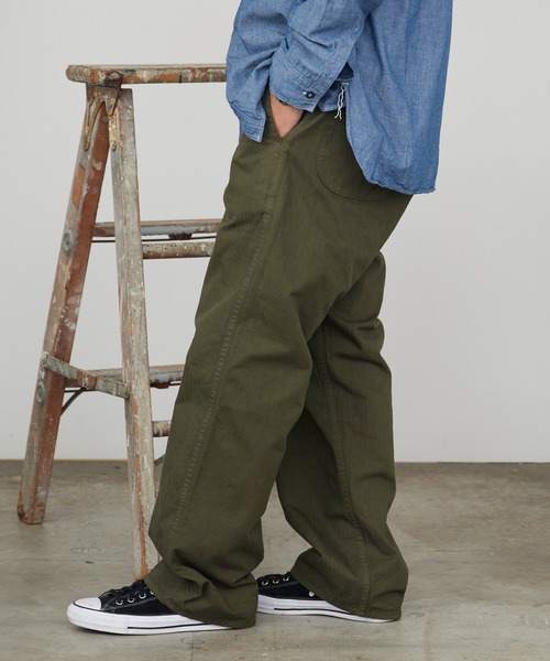 orSlow（オアスロウ） チノパン WIDE FIT FRENCH WORK PANTS ワイド