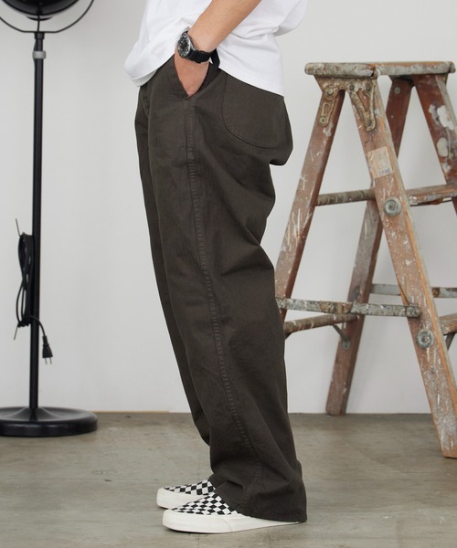 orSlow（オアスロウ） チノパン WIDE FIT FRENCH WORK PANTS ワイド
