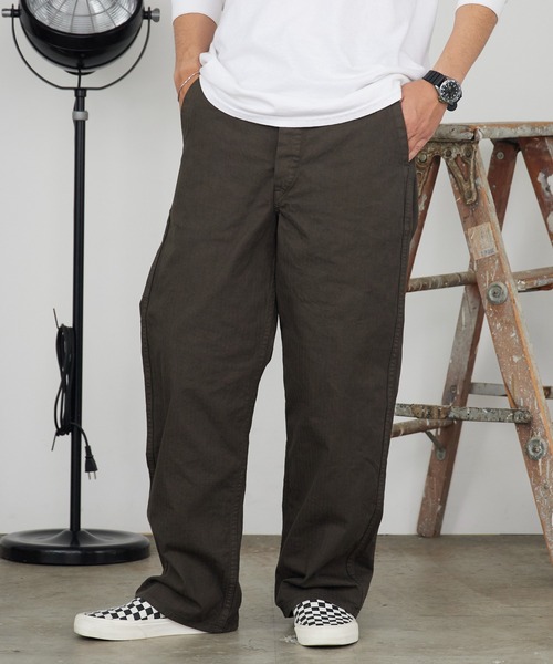 orSlow（オアスロウ） チノパン WIDE FIT FRENCH WORK PANTS ワイド
