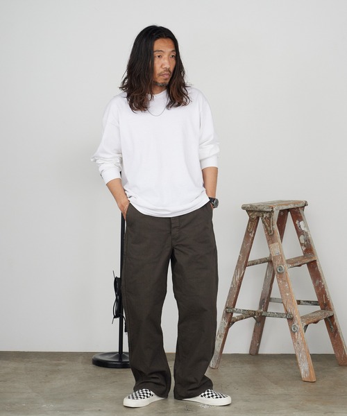 orSlow（オアスロウ） チノパン WIDE FIT FRENCH WORK PANTS ワイド