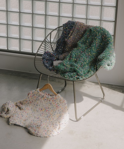 「210nouve」 長袖ニット FREE ブラウン レディース_画像2