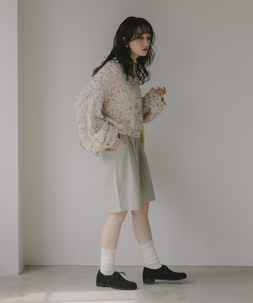 「210nouve」 長袖ニット FREE ブラウン レディース_画像4