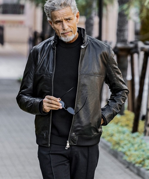 「AKM Contemporary」 長袖ニット S ブラック メンズ_画像9