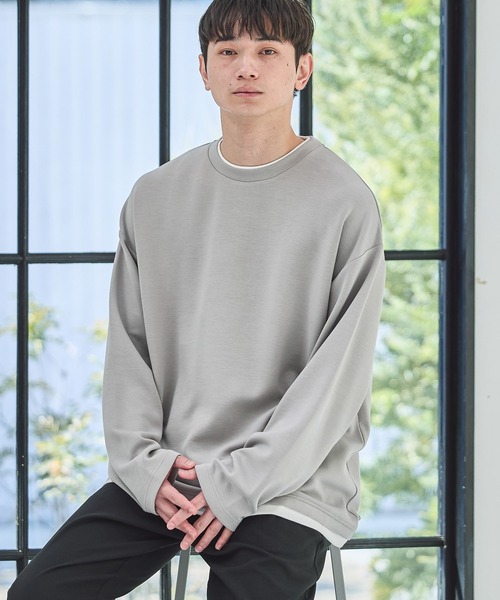 LAKOLE（ラコレ） tシャツ レイヤーダンボールロンT / 640300 メンズ