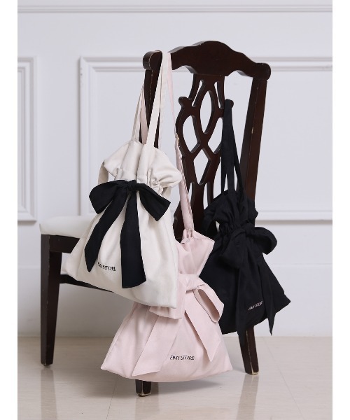 EIMY ISTOIRE（エイミーイストワール） トートバッグ EIMYロゴリボン