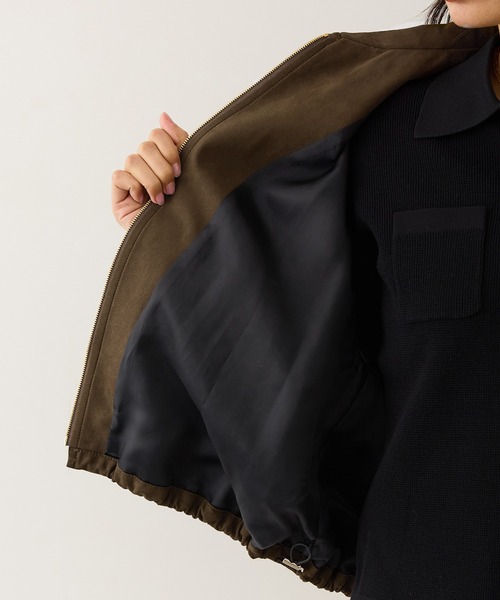 ROPE'（ロペ） ブルゾン アウター スウェードライクブルゾン