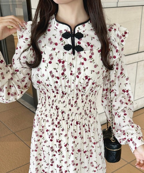 「apres jour」 長袖ワンピース X-LARGE ブラック系その他 レディース_画像9