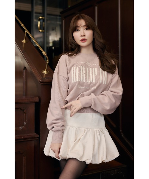 Her lip to スウェットカットソー FREE ピンク レディース : ZOZOTOWN