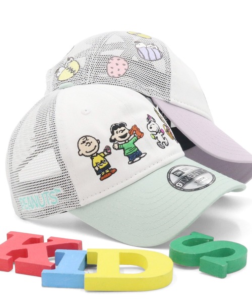 NEW ERA（ニューエラ） キャップ 帽子 ニューエラキッズメッシュ