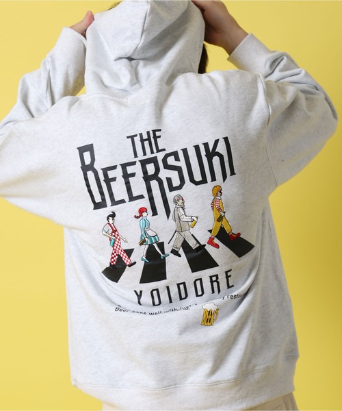 JACKROSE（ジャックローズ） パーカー YOIDORE ビール好き スウェット