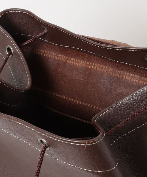 「H 1203 MANO FECE」 リュック - ブラウン レディース_画像4