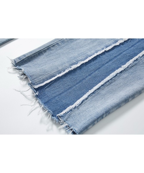 「EKCOOKIES」 デニムパンツ S インディゴブルー レディース_画像9