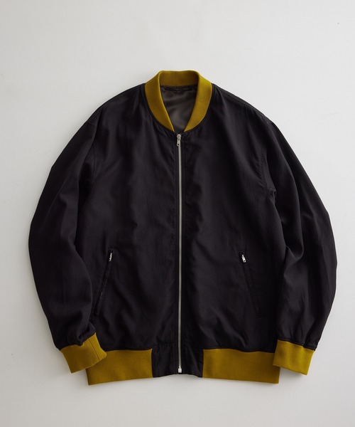 「WILD LIFE TAILOR Adam et Rope'」 ブルゾン M ブラック系その他 メンズ_画像3