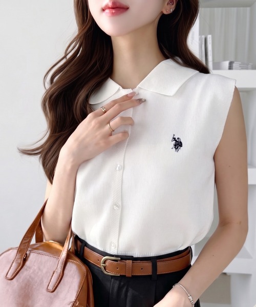 U.S. POLO ASSN.（ユーエスポロアッスン） サマーニット ニット
