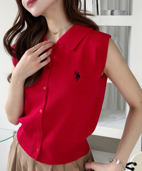 U.S. POLO ASSN.（ユーエスポロアッスン） サマーニット ニット